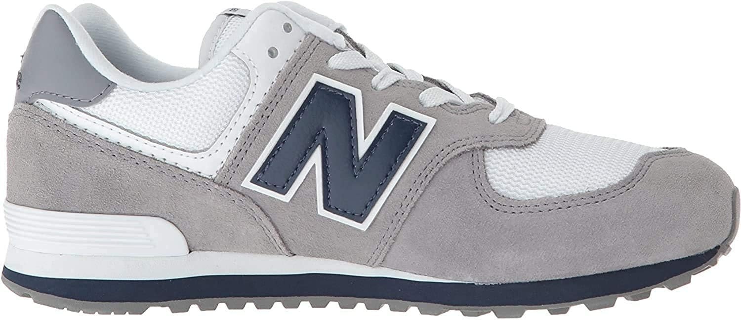 image:imageNew Balance Kids 574 V1 LaceUp SneakersGreyNavy