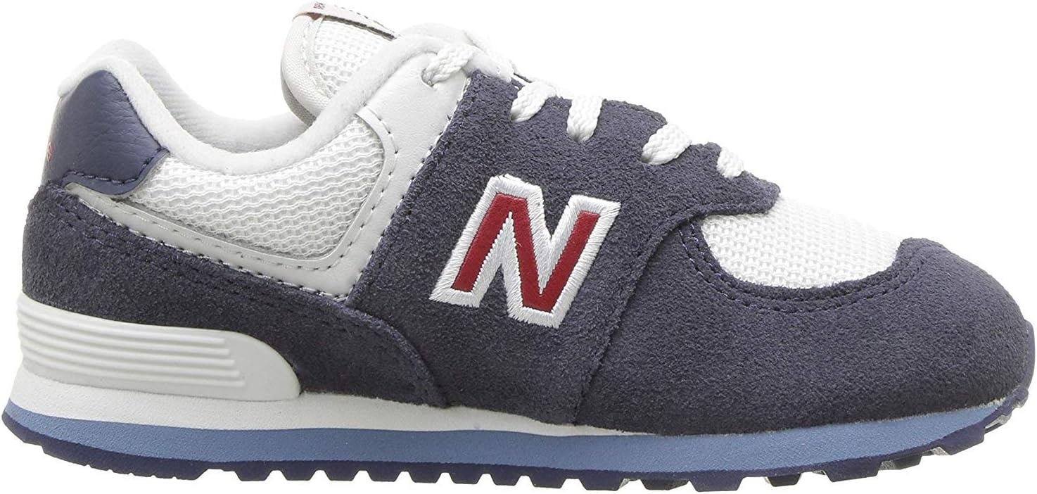 image:imageNew Balance Kids 574 V1 LaceUp SneakersNavyRed