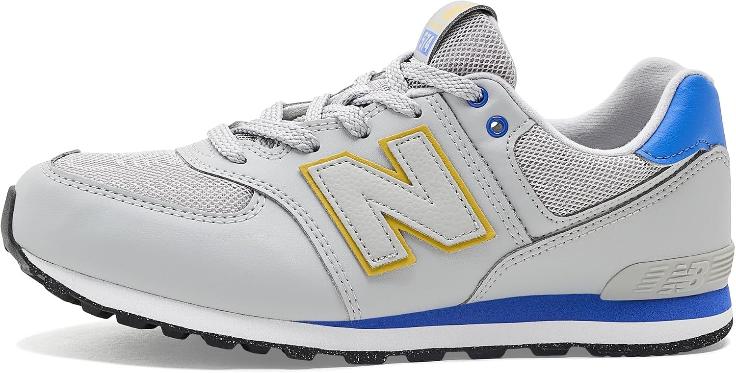 image:imageNew Balance Kids 574 V1 LaceUp SneakersRaincloudBlue Bird