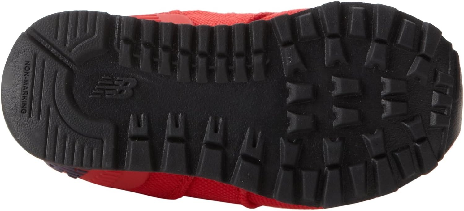 image:imageNew Balance Kids 574 V1 LaceUp SneakersRedNavy