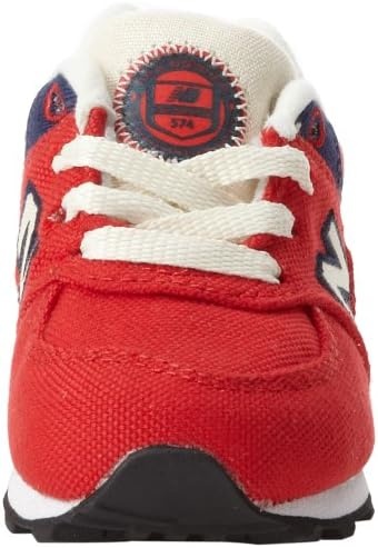 image:imageNew Balance Kids 574 V1 LaceUp SneakersRedNavy