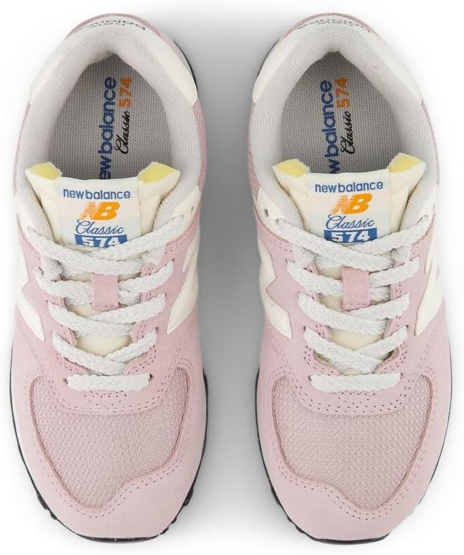 image:imageNew Balance Kids 574 V1 LaceUp SneakersTwilight HazeSea Stone