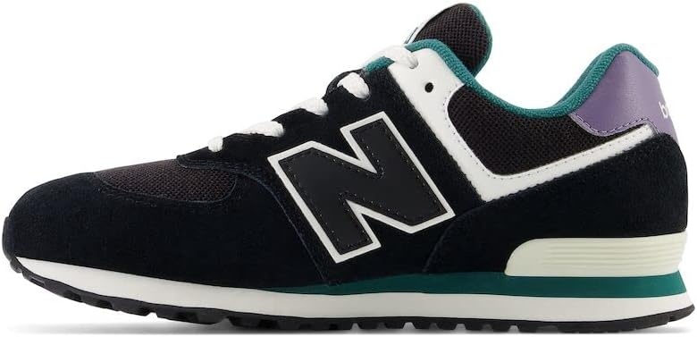 image:imageNew Balance Kids 574 V1 Neo Sole LaceupBlackMercuryVintage Teal