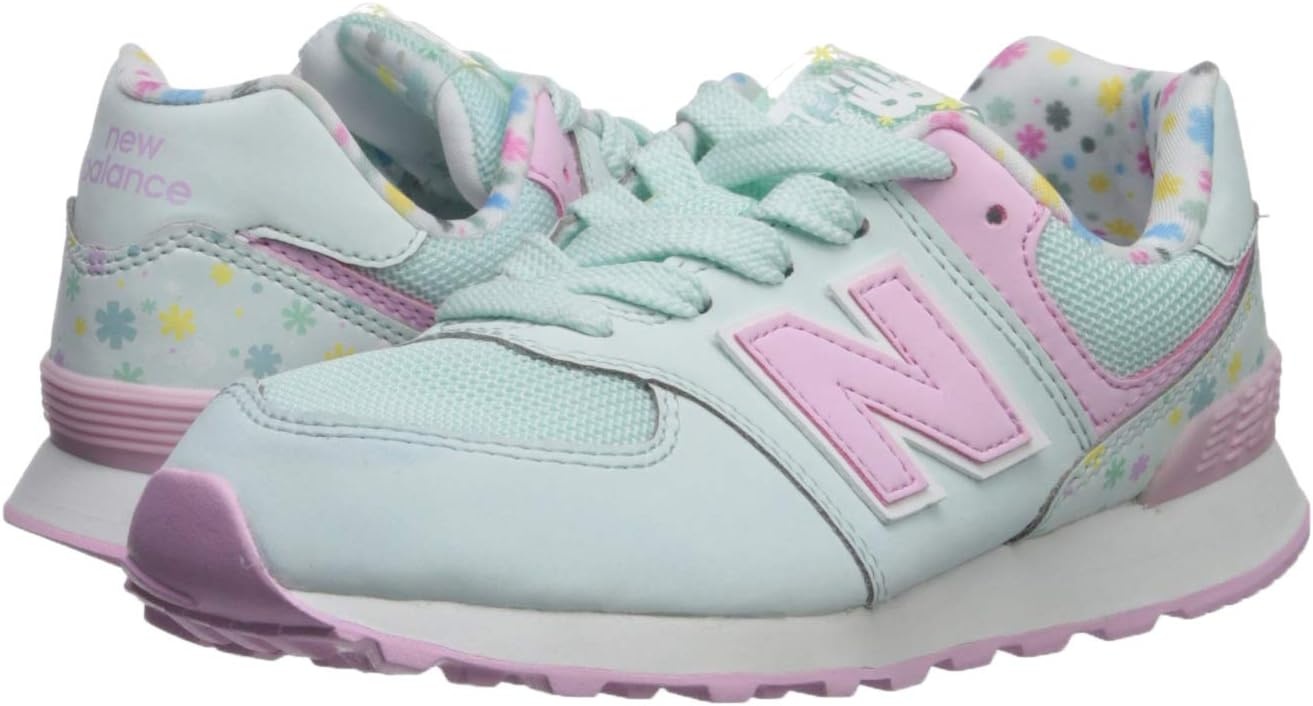 image:imageNew Balance Kids 574 V1 Neo Sole LaceupCrystal SageCrystal Rose