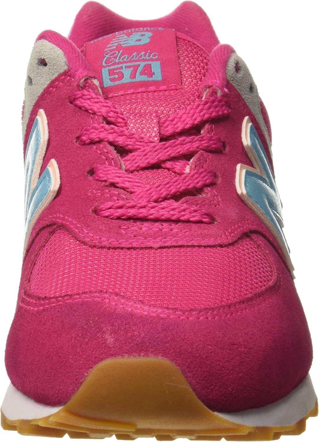 image:imageNew Balance Kids 574 V1 Neo Sole LaceupExuberant PinkBlue