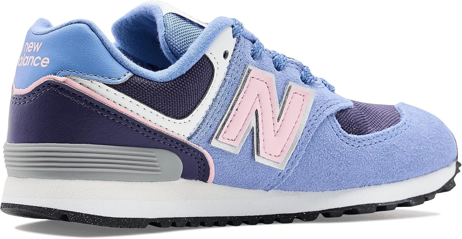 image:imageNew Balance Kids 574 V1 Neo Sole LaceupFairweather BlueStone Pink