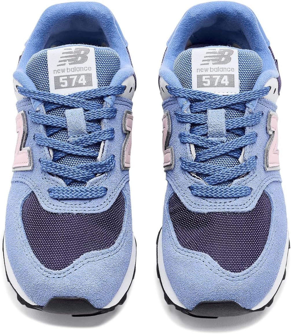 image:imageNew Balance Kids 574 V1 Neo Sole LaceupFairweather BlueStone Pink