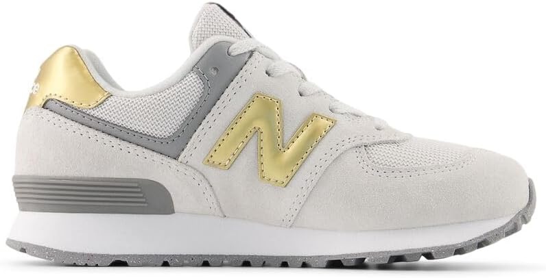 image:imageNew Balance Kids 574 V1 Neo Sole LaceupGrey MatterSherbert