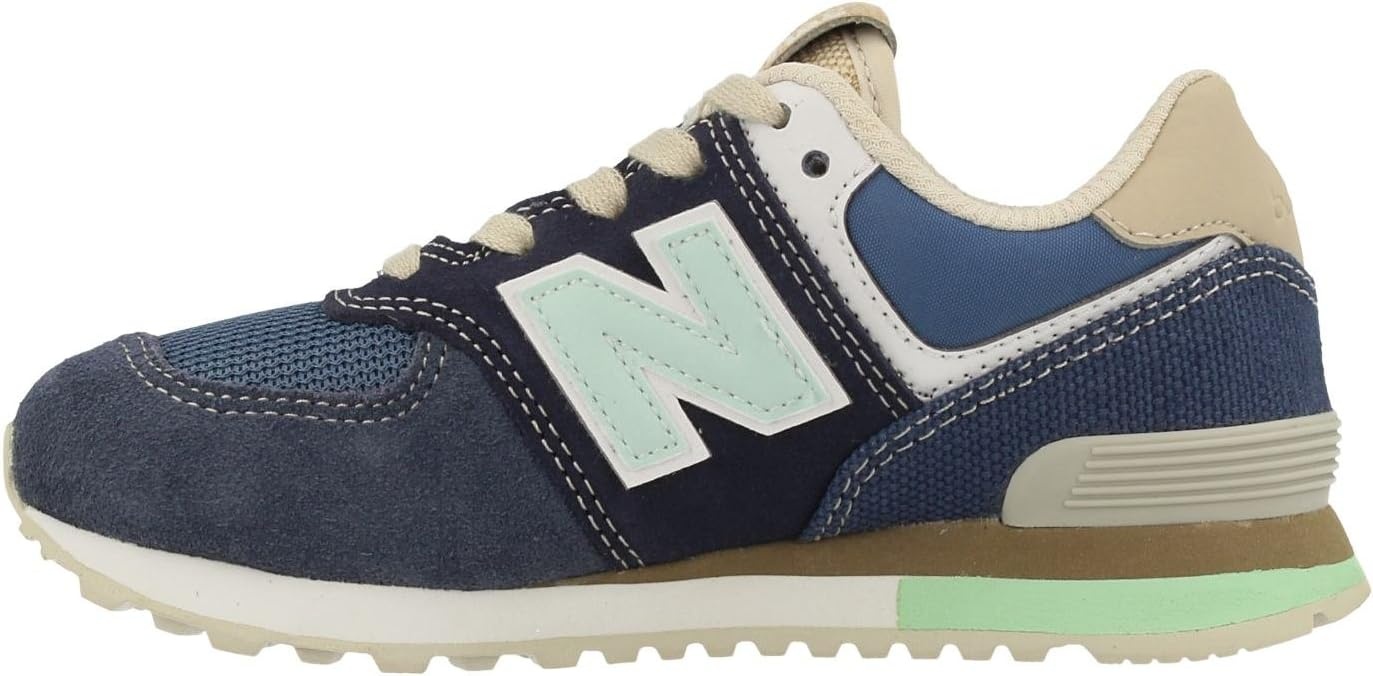 image:imageNew Balance Kids 574 V1 Neo Sole LaceupNavyVintage Indigo