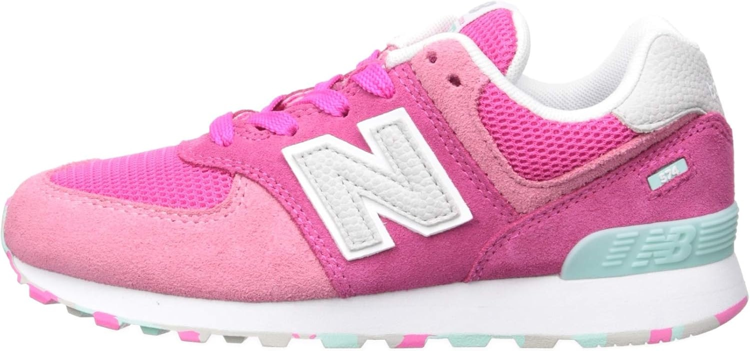 image:imageNew Balance Kids 574 V1 Neo Sole LaceupPeonyPeony Glo
