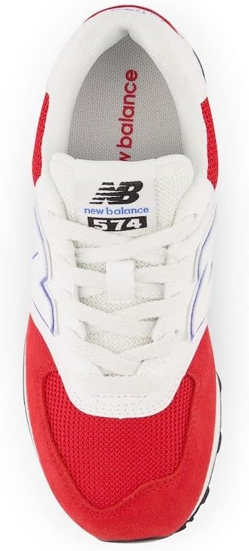 image:imageNew Balance Kids 574 V1 Neo Sole LaceupTeam RedWhiteBright Lapis