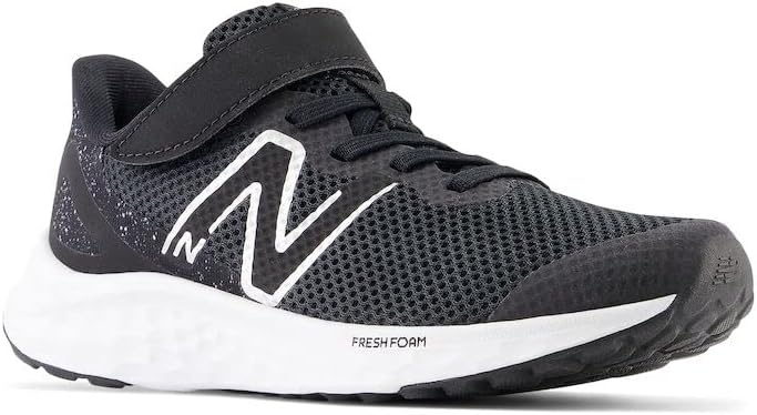 image:imageNew Balance Kids Fresh Foam Arishi V4 Running ShoesBlackWhiteSilver Metallic