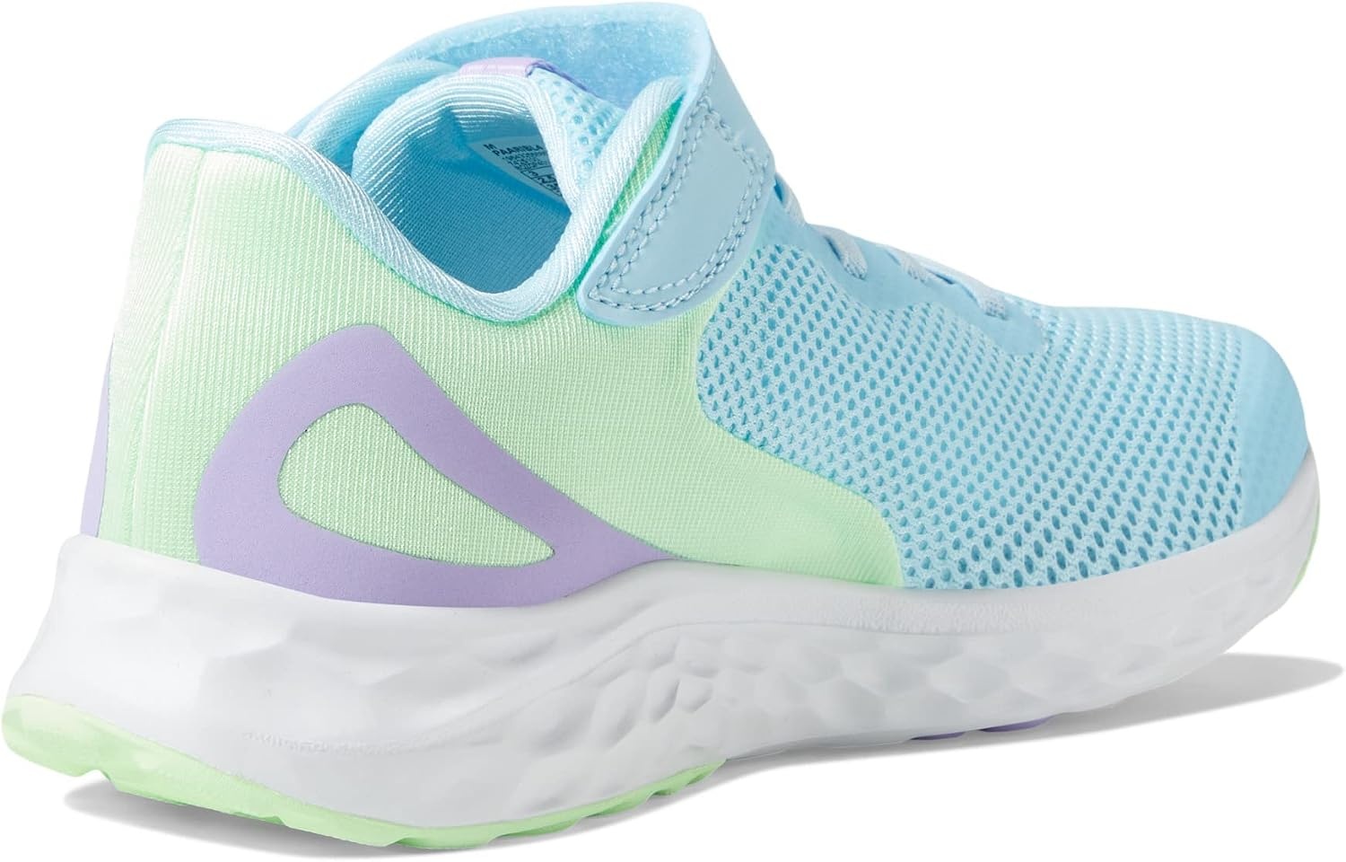image:imageNew Balance Kids Fresh Foam Arishi V4 Running ShoesBleach BlueGreen AuraLilac Glo