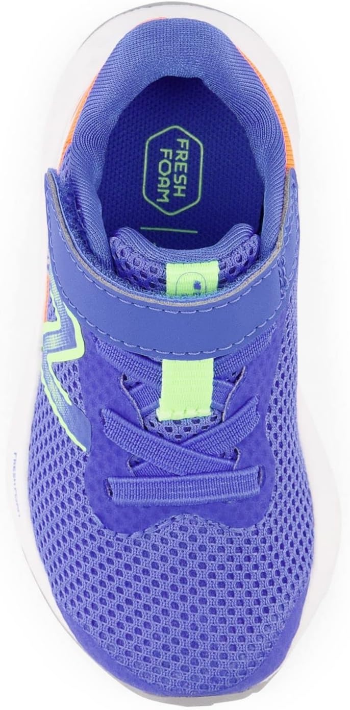 image:imageNew Balance Kids Fresh Foam Arishi V4 Running ShoesBright LapisBleached Lime GloNeon Dragonfly