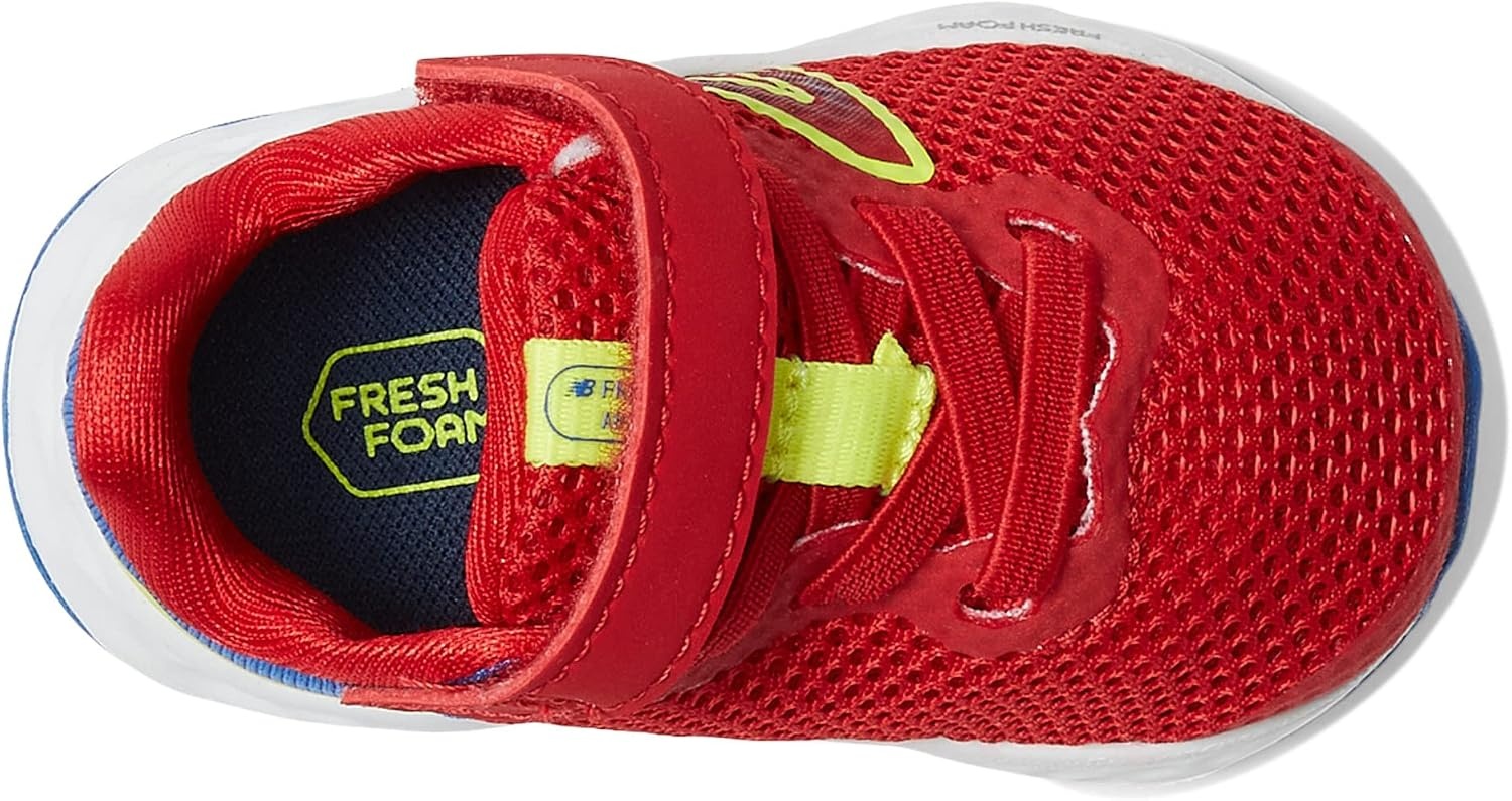 image:imageNew Balance Kids Fresh Foam Arishi V4 Running ShoesTeam RedMarine BlueCosmic Pineapple