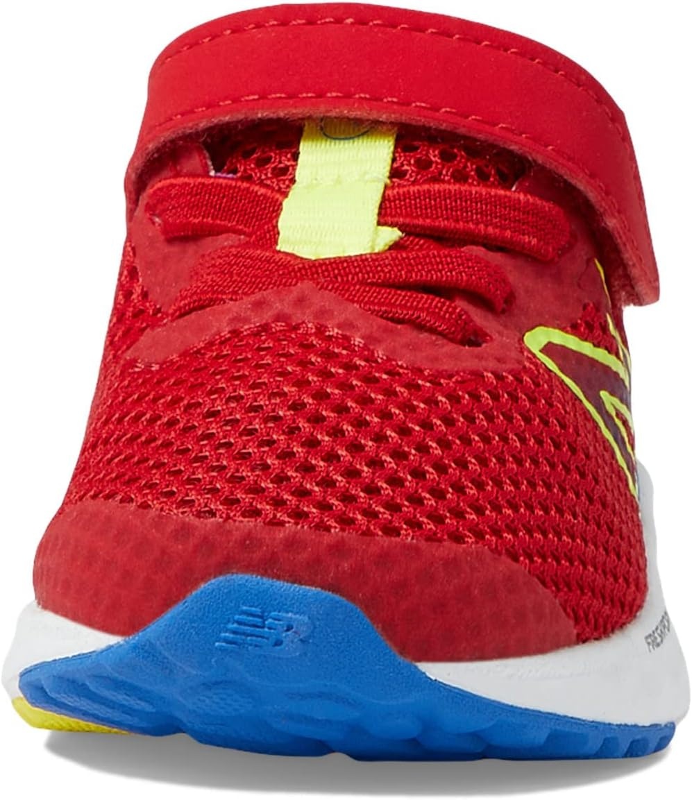 image:imageNew Balance Kids Fresh Foam Arishi V4 Running ShoesTeam RedMarine BlueCosmic Pineapple