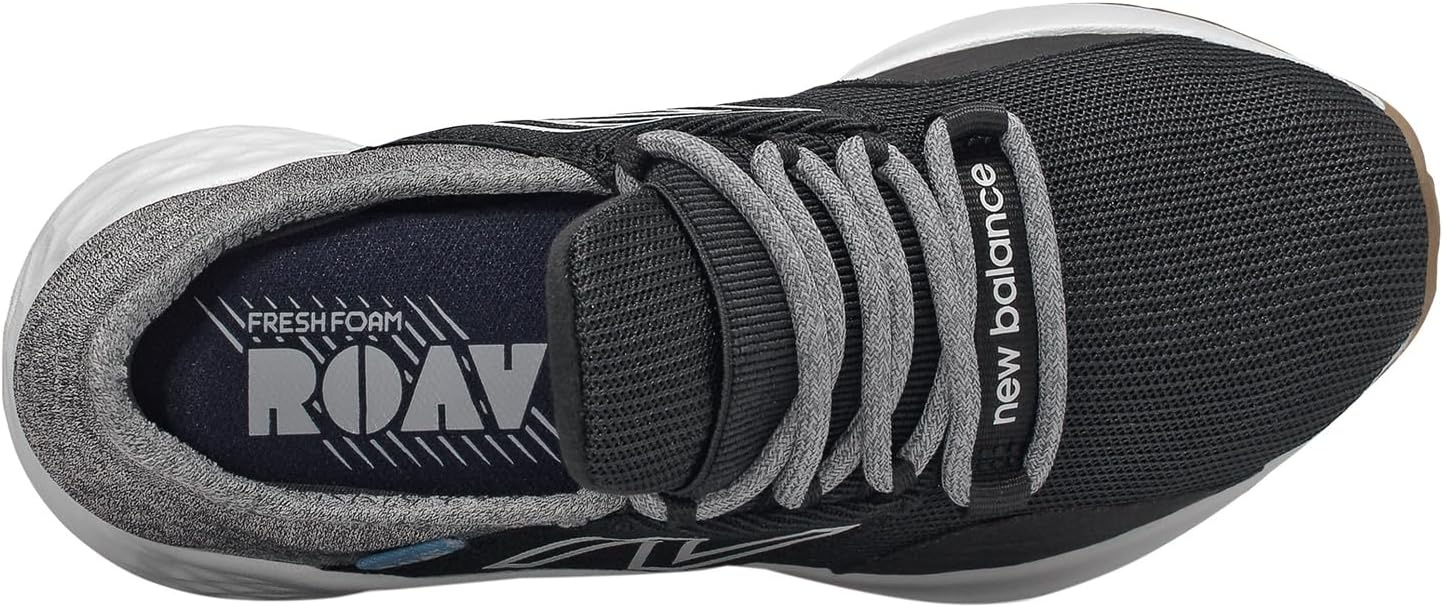 image:imageNew Balance Kids Fresh Foam Roav V1 Laceup SneakerBlackLight Aluminum