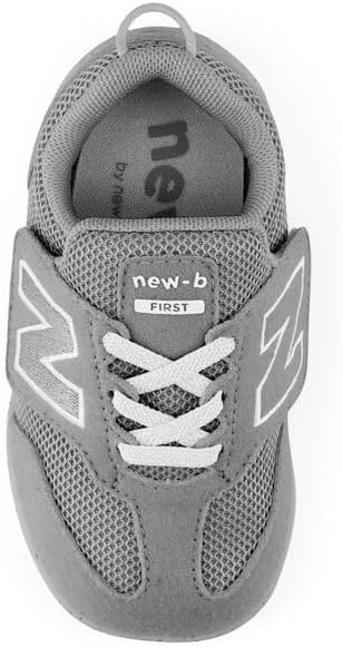 image:imageNew Balance Kids Newb First V1 Casual ShoesHarbor GrayWhite