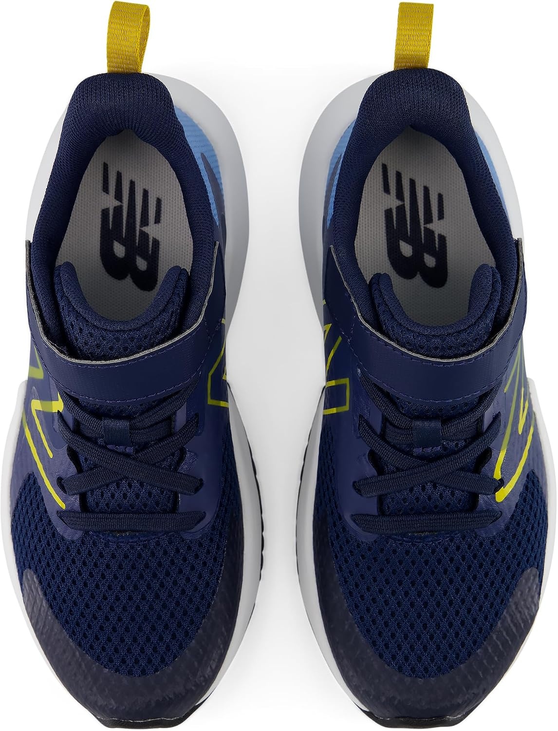 image:imageNew Balance Kids Rave Run V2 Bungee Road Running ShoesAnalog BlueNb Navy