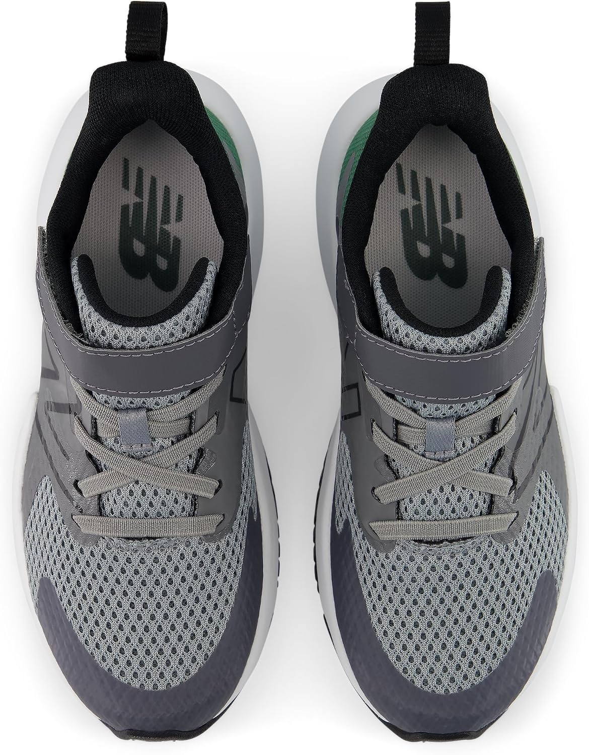 image:imageNew Balance Kids Rave Run V2 Bungee Road Running ShoesCastlerockSlate Grey