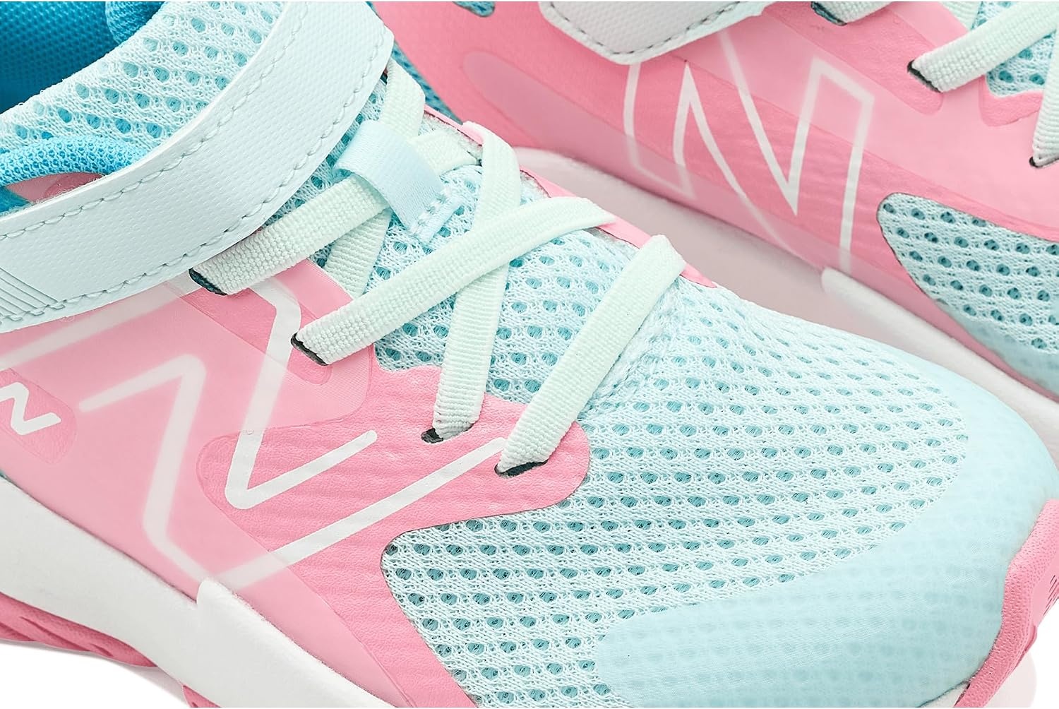 image:imageNew Balance Kids Rave Run V2 Bungee Road Running ShoesGlint BlueDouble Bubble