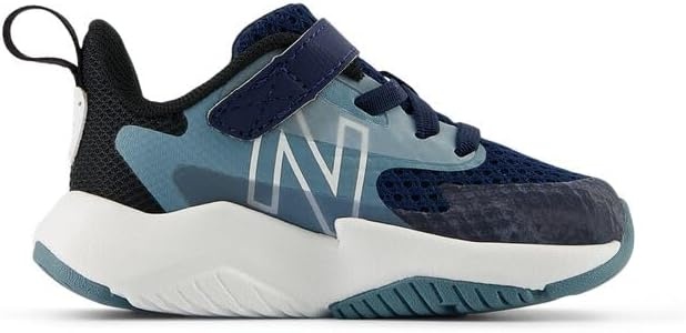 image:imageNew Balance Kids Rave Run V2 Bungee Road Running ShoesNb NavySalt Water