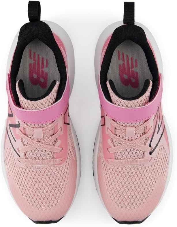 image:imageNew Balance Kids Rave Run V2 Bungee Road Running ShoesPink ChalkSignal Pink