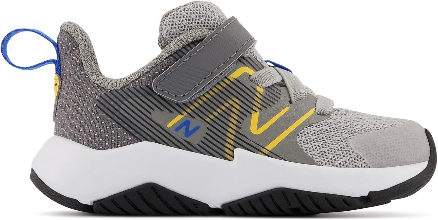 image:imageNew Balance Kids Rave Run V2 Bungee Road Running ShoesRain CloudVibrant ApricotMarblehead