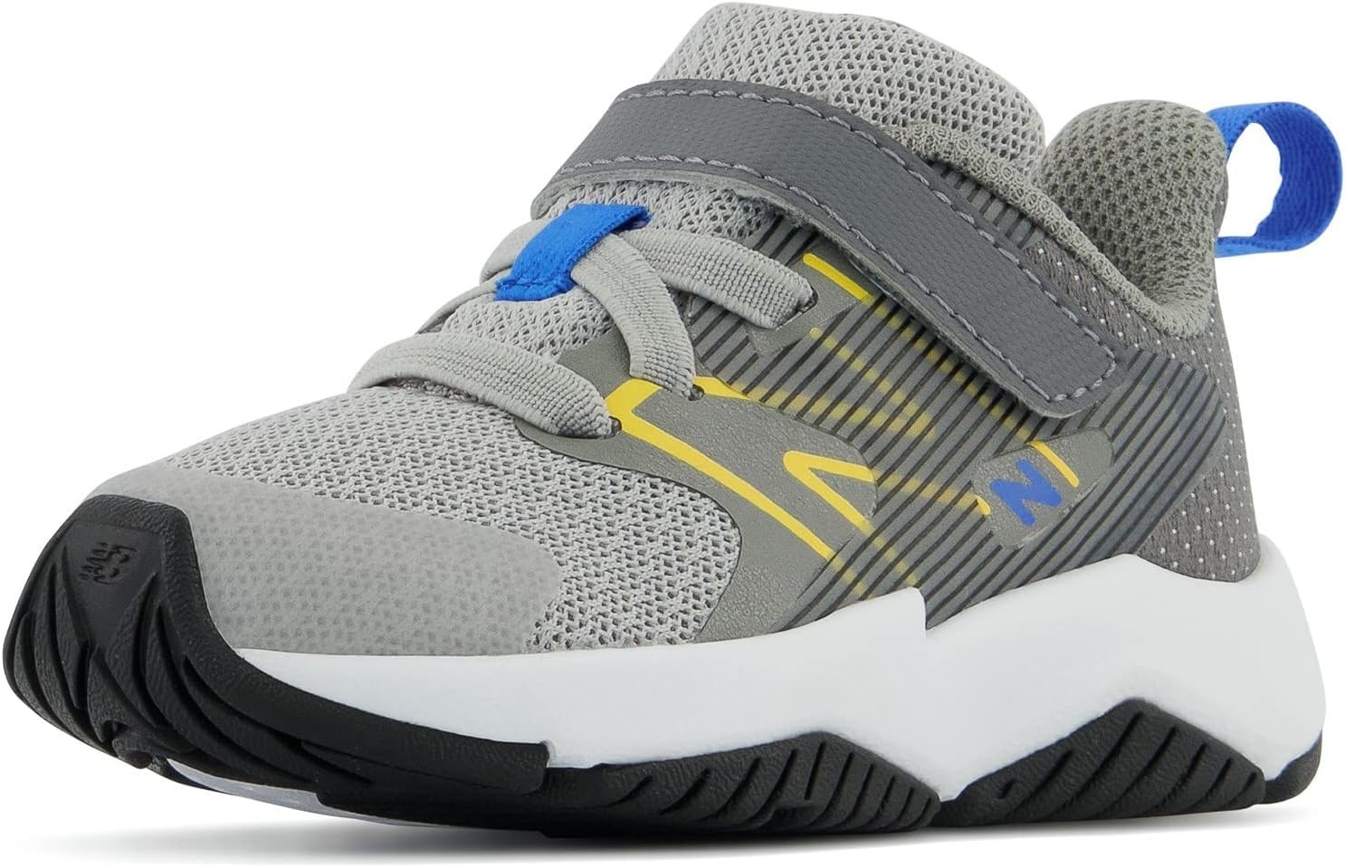 image:imageNew Balance Kids Rave Run V2 Bungee Road Running ShoesRain CloudVibrant ApricotMarblehead