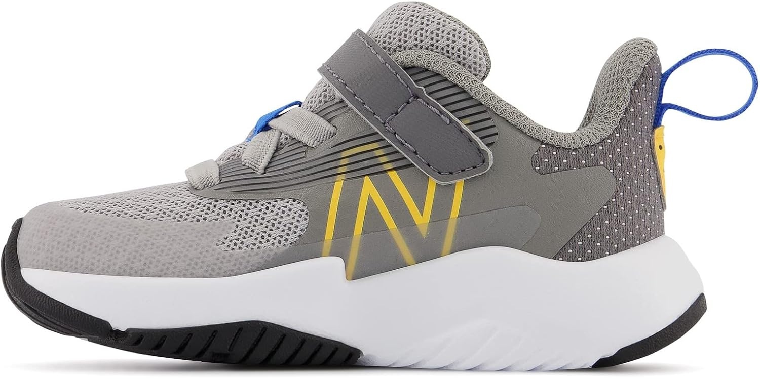 image:imageNew Balance Kids Rave Run V2 Bungee Road Running ShoesRain CloudVibrant ApricotMarblehead