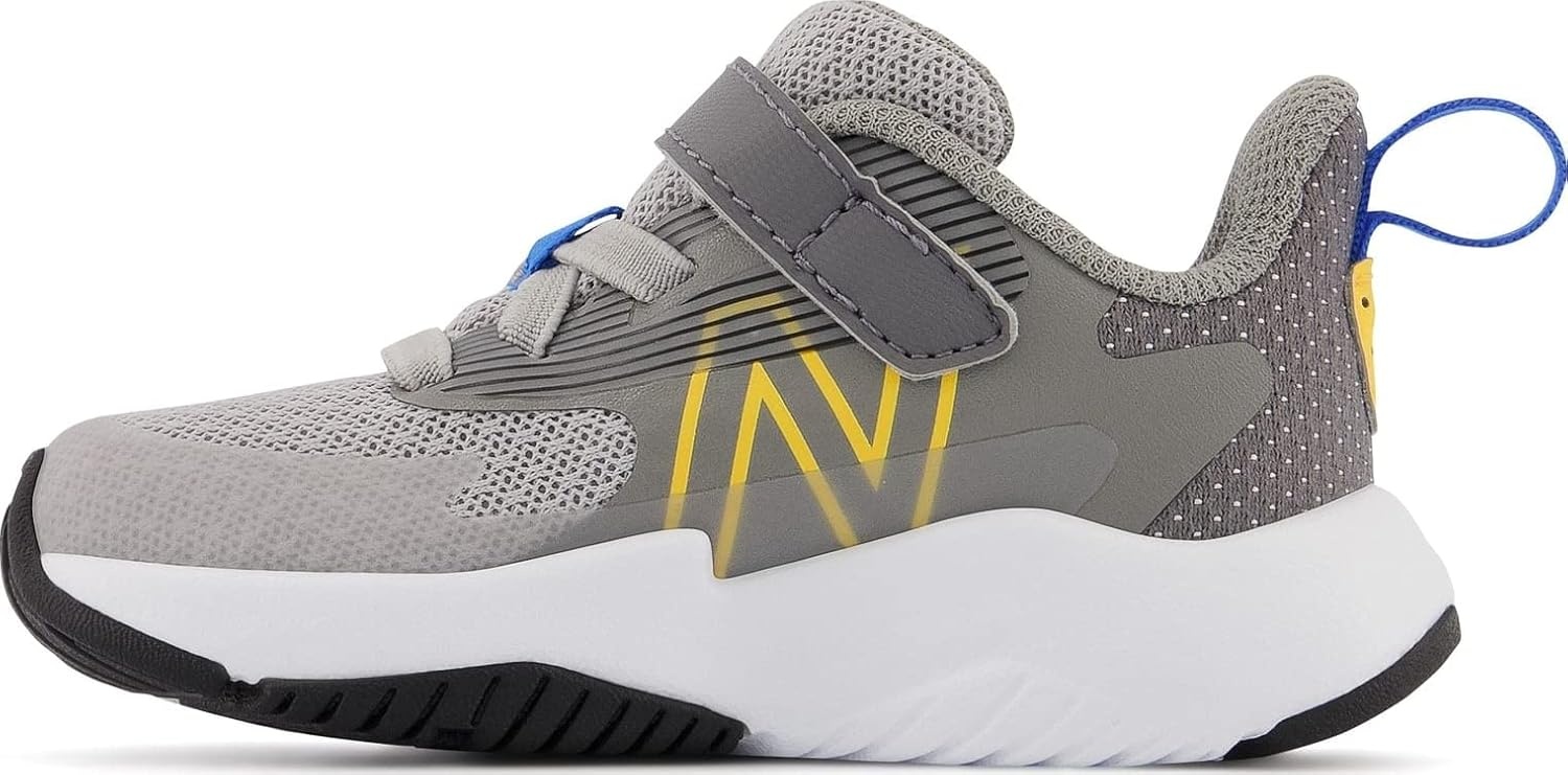 image:imageNew Balance Kids Rave Run V2 Bungee Road Running ShoesRain CloudVibrant ApricotMarblehead