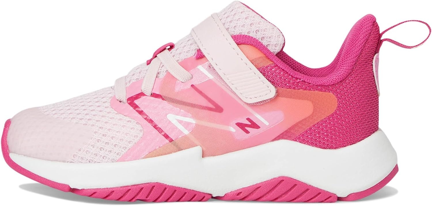 image:imageNew Balance Kids Rave Run V2 Bungee Road Running ShoesRose SugarCarnival PinkSignal Pink