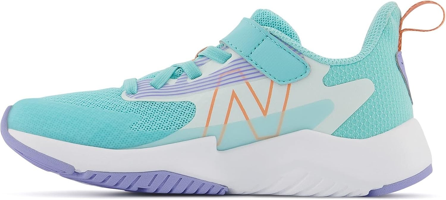 image:imageNew Balance Kids Rave Run V2 Bungee Road Running ShoesSurfPeach GlazeMagic Hour