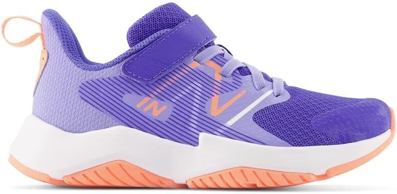 image:imageNew Balance Kids Rave Run V2 Hook and Loop Road Running ShoesAuraGalaxy PurpleLight Dragonfly