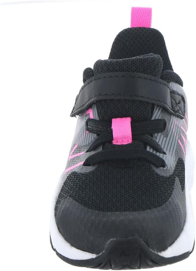 image:imageNew Balance Kids Rave Run V2 Hook and Loop Road Running ShoesBlackVibrant Pink
