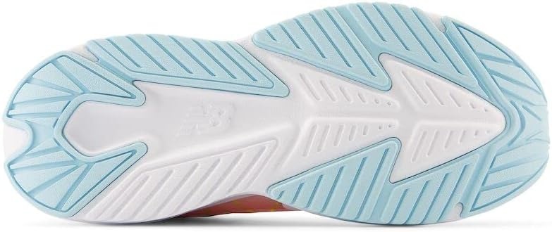 image:imageNew Balance Kids Rave Run V2 Hook and Loop Road Running ShoesGrapefruitBleach BlueHilite