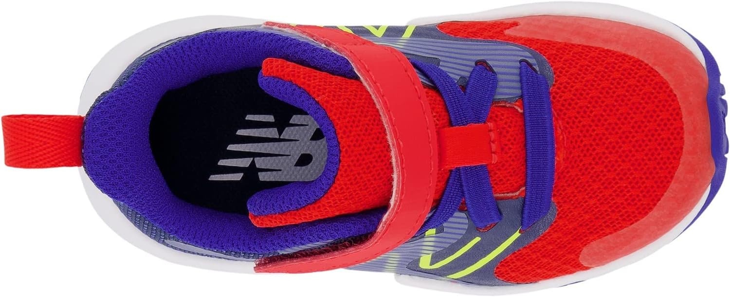 image:imageNew Balance Kids Rave Run V2 Hook and Loop Road Running ShoesNeo FlameLemonadeMoon Shadow