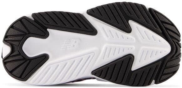 image:imageNew Balance Kids Rave Run V2 Hook and Loop Road Running ShoesNeon PinkPhantomBleached Lime Glo