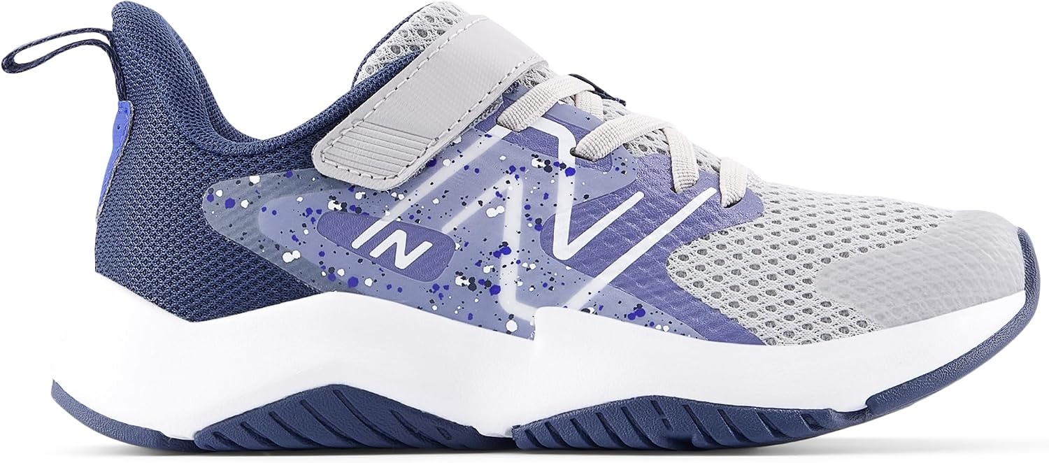 image:imageNew Balance Kids Rave Run V2 Hook and Loop Road Running ShoesRaincloudDream StateNb Navy