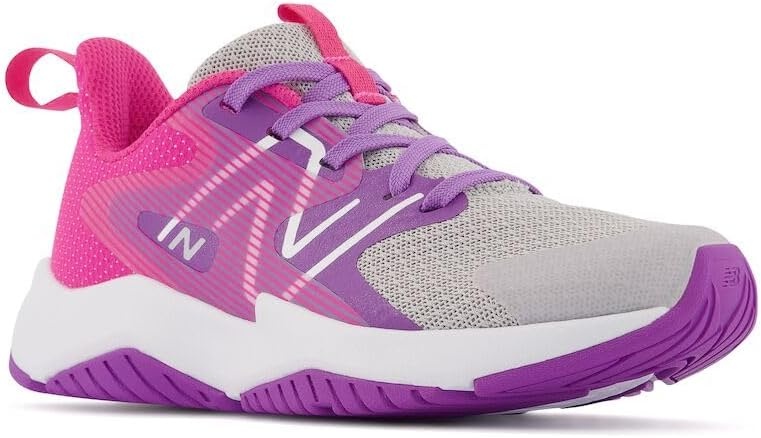image:imageNew Balance Kids Rave Run V2 Hook and Loop Road Running ShoesSummer FogMystic Purple