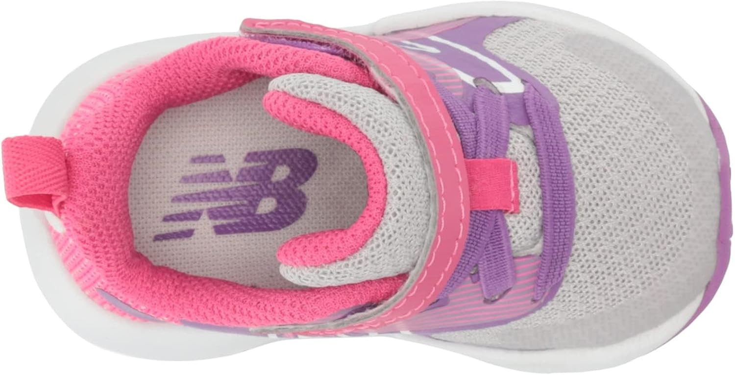 image:imageNew Balance Kids Rave Run V2 Hook and Loop Road Running ShoesSummer FogMystic PurpleHipink