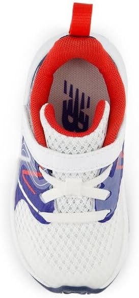 image:imageNew Balance Kids Rave Run V2 Hook and Loop Road Running ShoesTeam RoyalWhiteTrue Red