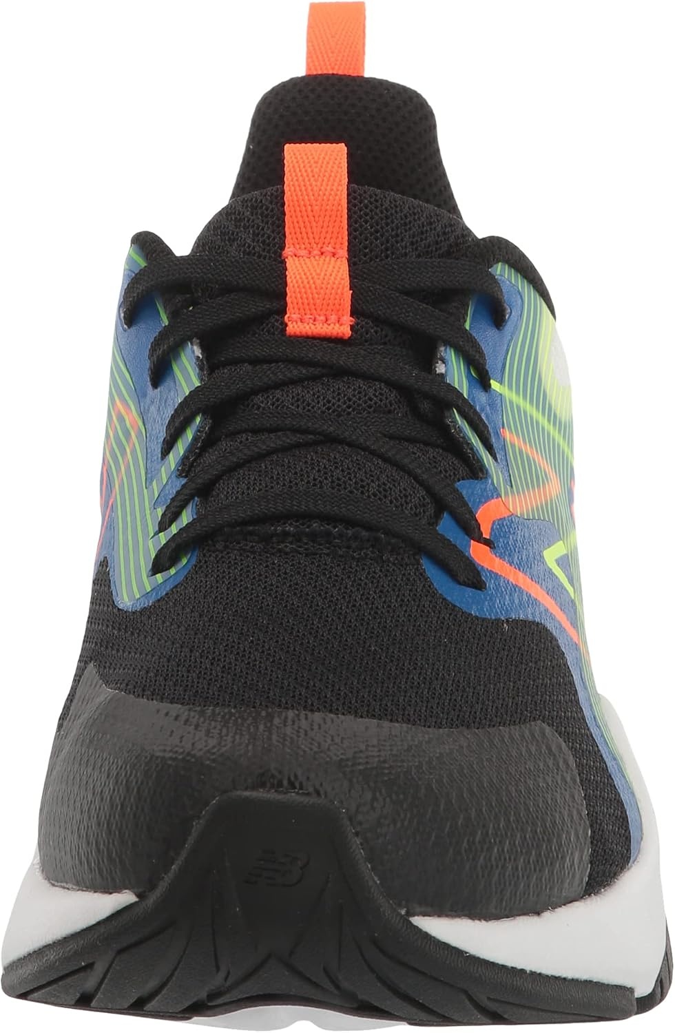 image:imageNew Balance Kids Rave Run V2 LaceUp Running ShoesBlackCobaltWhite