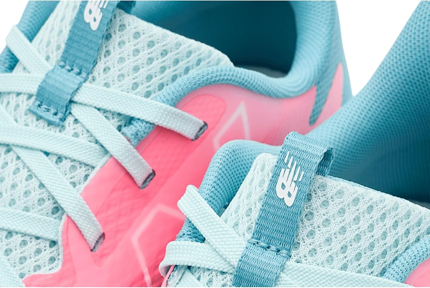 image:imageNew Balance Kids Rave Run V2 LaceUp Running ShoesGlint BlueDouble Bubble