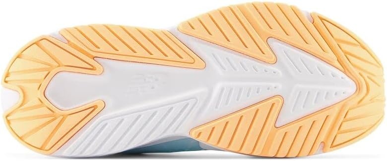 image:imageNew Balance Kids Rave Run V2 LaceUp Running ShoesIce BlueBright CyanSolar Flare