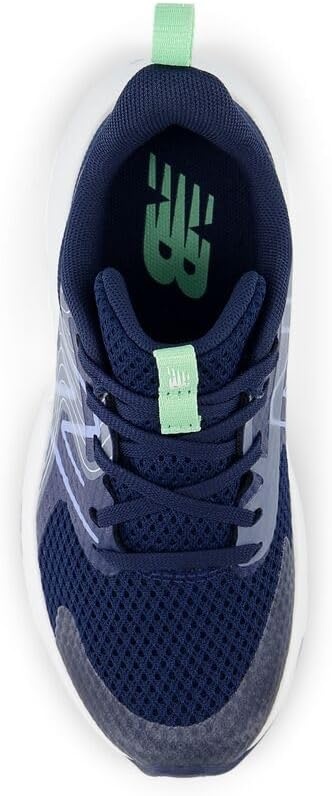 image:imageNew Balance Kids Rave Run V2 LaceUp Running ShoesNb NavyElectric SkySweetgrass