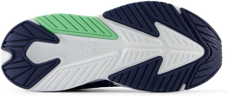 image:imageNew Balance Kids Rave Run V2 LaceUp Running ShoesNb NavyElectric SkySweetgrass