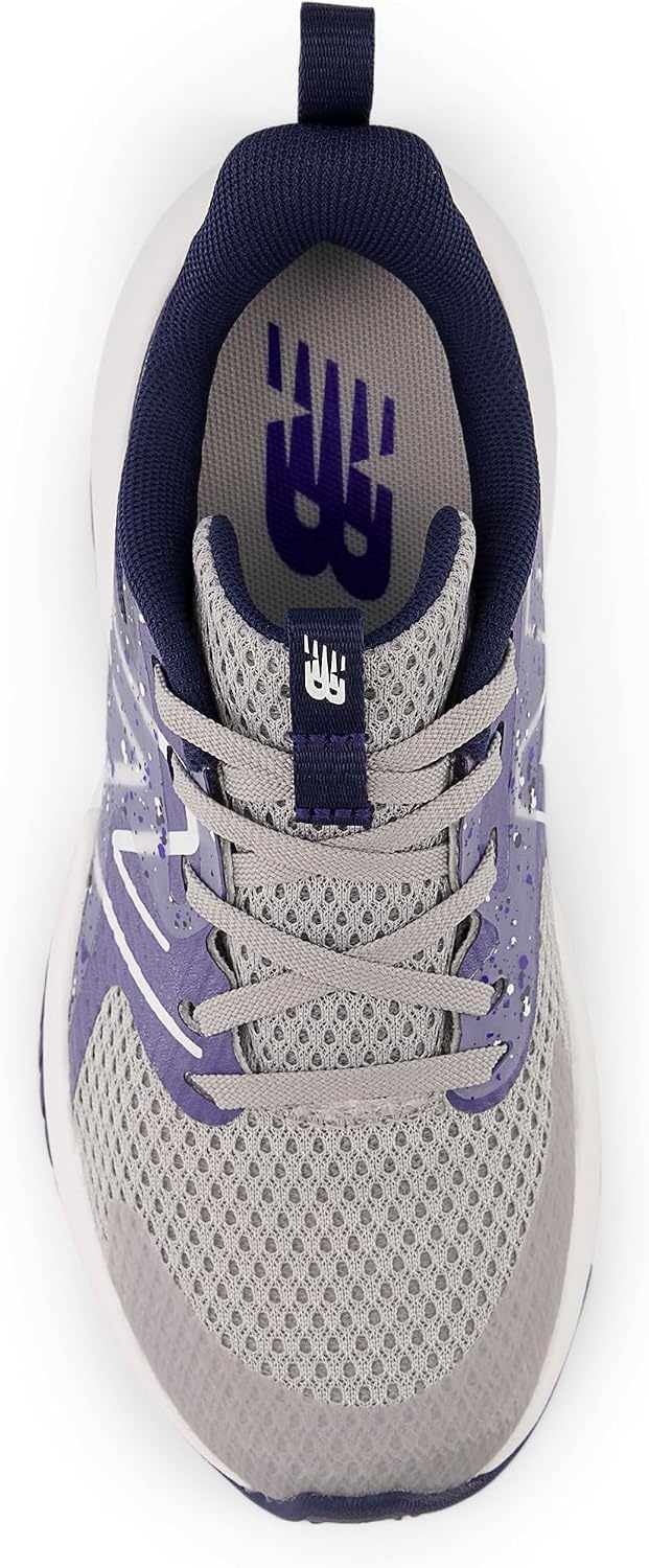image:imageNew Balance Kids Rave Run V2 LaceUp Running ShoesRaincloudDream StateNb Navy