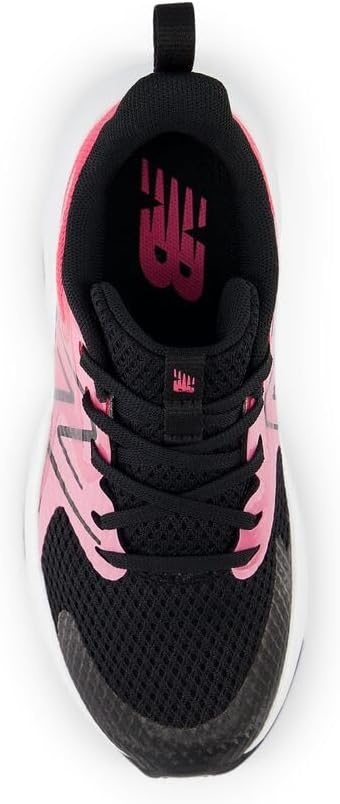 image:imageNew Balance Kids Rave Run V2 LaceUp Running ShoesSignal PinkBlack