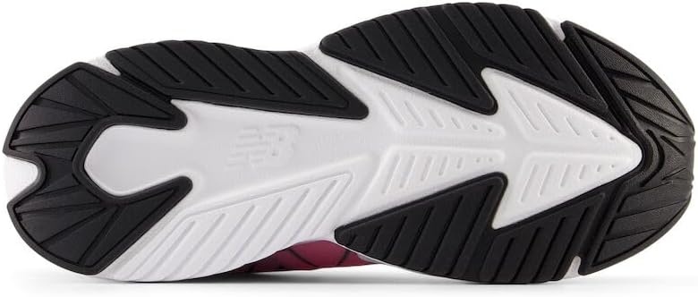 image:imageNew Balance Kids Rave Run V2 LaceUp Running ShoesWhiteReal PinkBlack